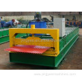 Automatic corrugated sheet metal roof making machine